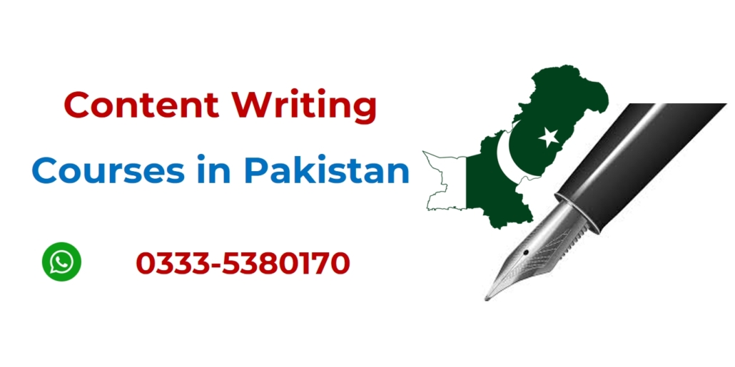 Content writing courses in Pakistan